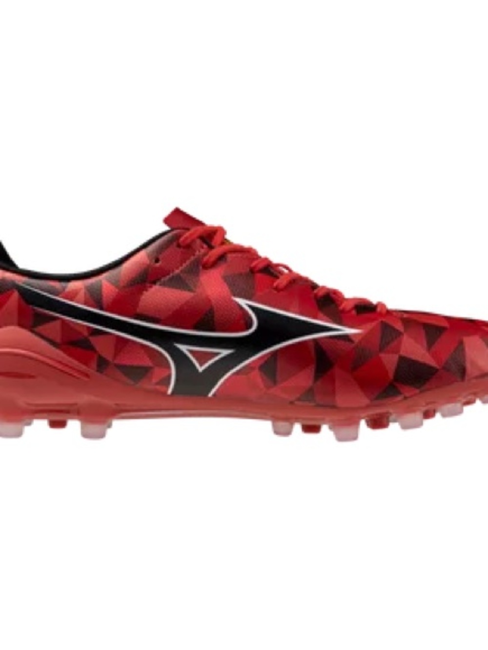 Mizuno Red and Black Athletic Cleats